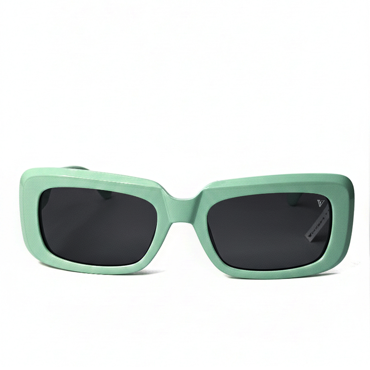 Vincent Vance – Trendiest POP FORM Series – Bold Square Sunglasses (Mint Green)