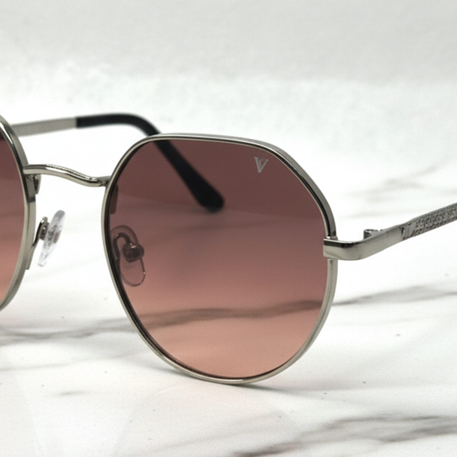 VINCENT VANCE - Metal Based Octagon-Frame Fashion EyeWear