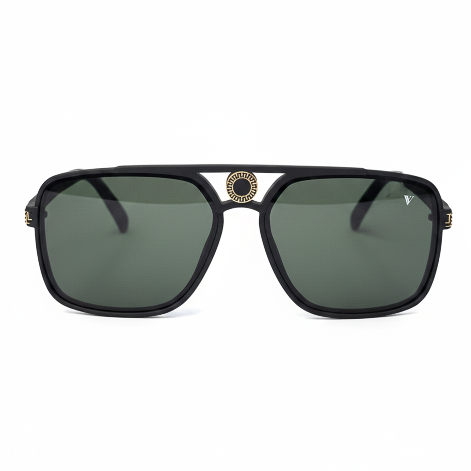 Vincent Vance - Luxury Aviator Sunglasses with Gold Detailing