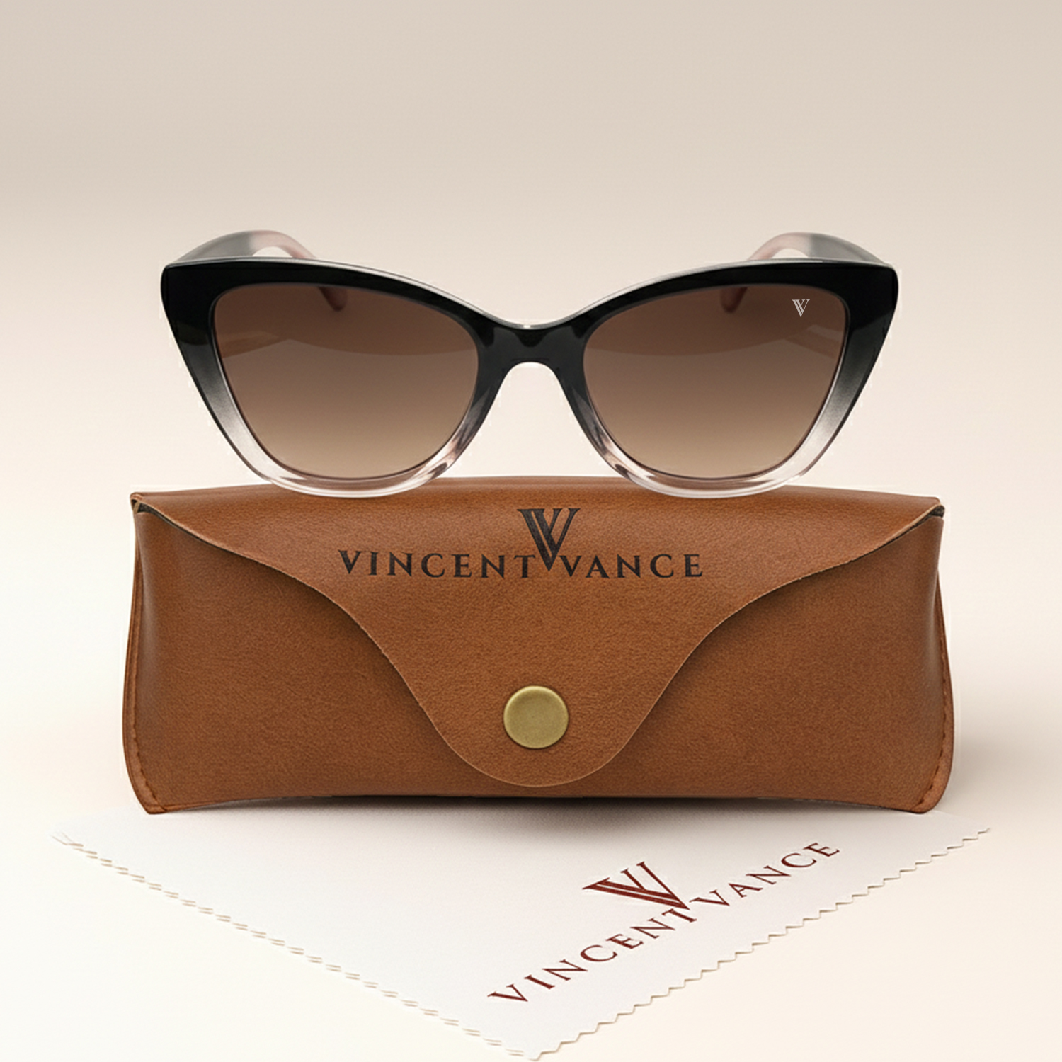 Stylish Oversized Cat Eye UV Protection Sunglasses