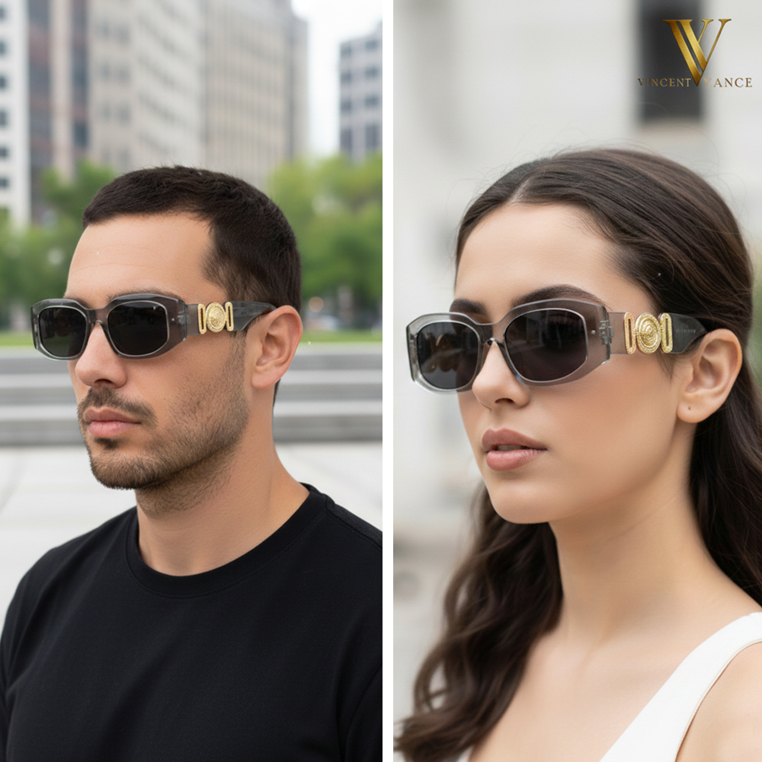 Vincent Vance Eyewear Retro Classic Rectangular sunglasses